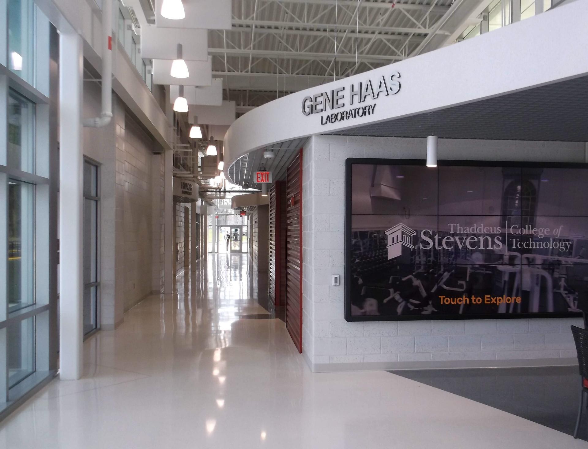 Lobby Entrance - Computer Integrated Machining Building