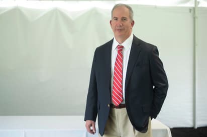 Tony Seitz, Vice President - Development, High Real Estate Group
Photographed at The Flats at Kennett groundbreaking May 29, 2019